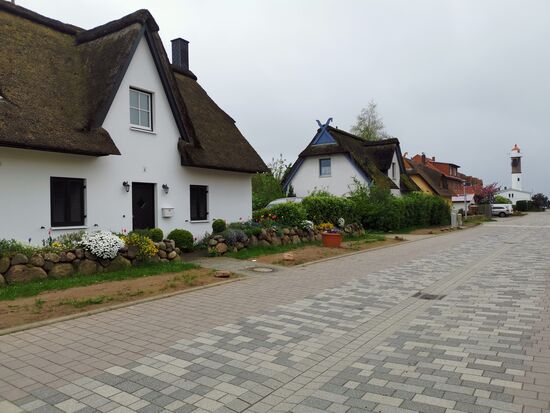 hübsche Reetdachhäuser