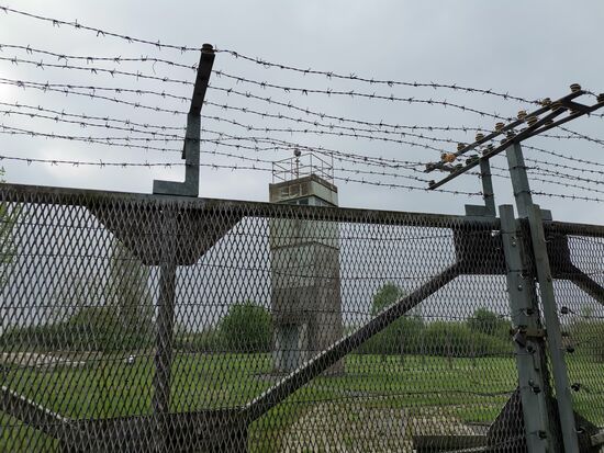 Nachbau der Grenzanlagen