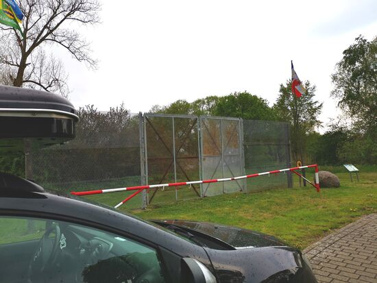 und wieder ein Punkt der ehemaligen innerdeutschen Grenze