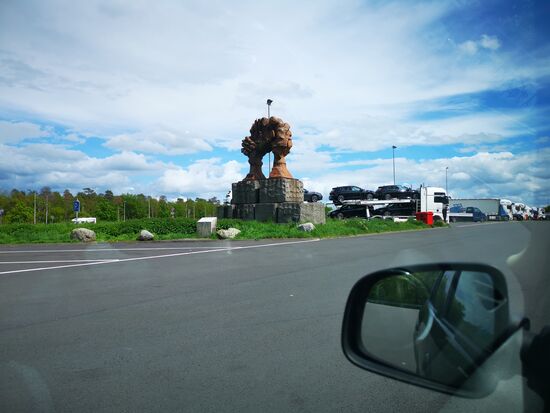 Gedenkstätte Deutsche Teilung auf der Autobahnraststätte