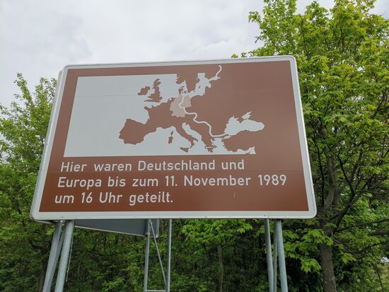 Stapelburg, Grenzöffnung 16 Uhr