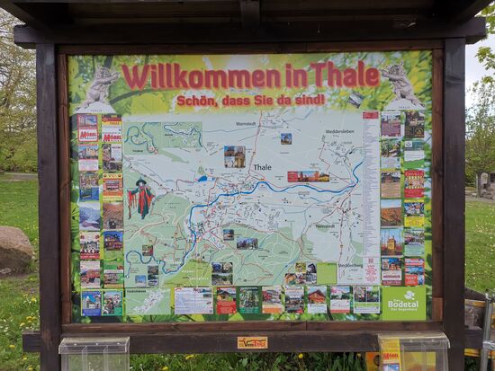 Hexentanzplatz - klar, dass der Michael mich dahin fährt 