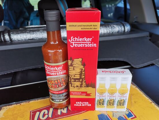 die Köstlichkeiten probieren wir, wenn wir nicht mehr "on road" sind - herzlichen Dank für ein informatives und sehr angenehmes Pressegespräch