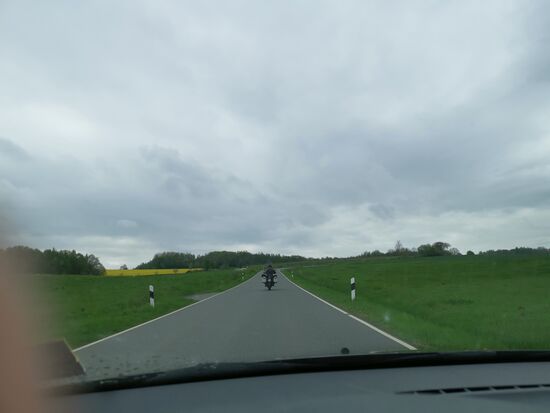 ich folge dem "lonely rider" ...