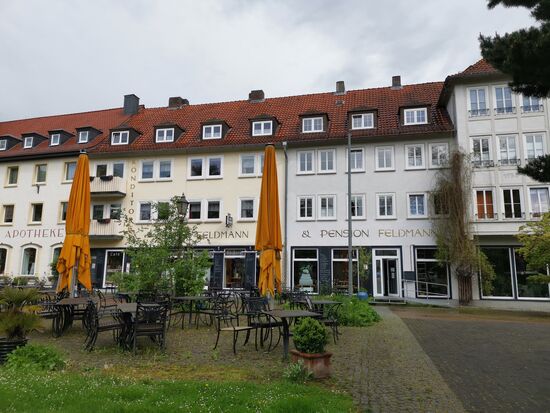 Unterkunft heute: Café Pension Feldmann