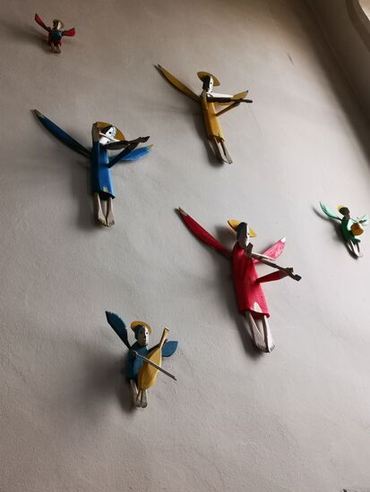 Die Engel stammen aus Krakau.