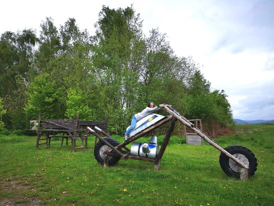 manchmal muss man sich echt laaaang machen...