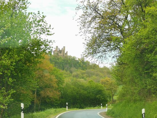 Bornhagen, Burgruine Hanstein