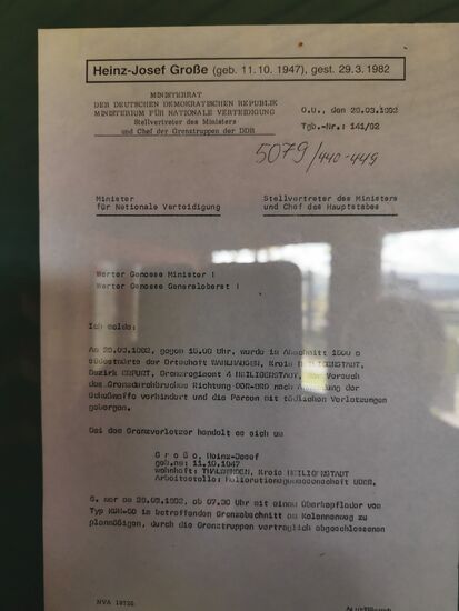 Heinz-Josef Große wurde nur 35 Jahre