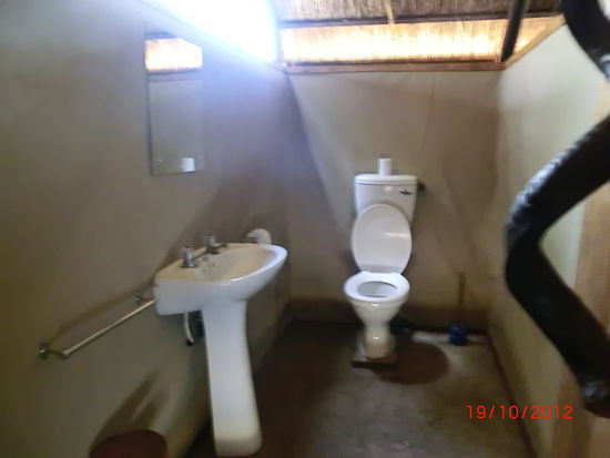 ... und die Toilette