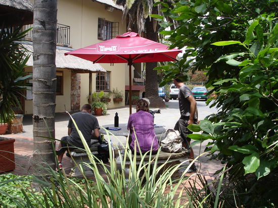 ein gemütliches und schattiges Plätzchen zum Verweilen