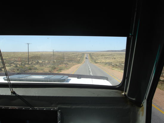 Auf der nicht enden wollenden N7 Richtung Norden