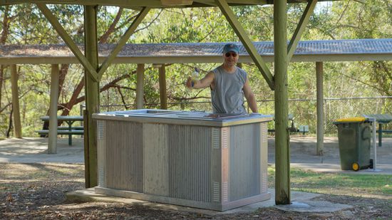 Spontan BBQ im  Koalapark.