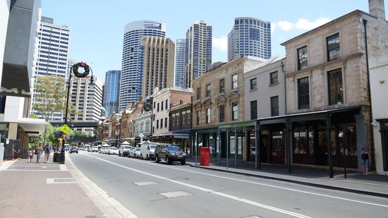 altes Stadtviertel The Rocks