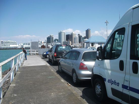 Übernachtungsplatz am Hafen