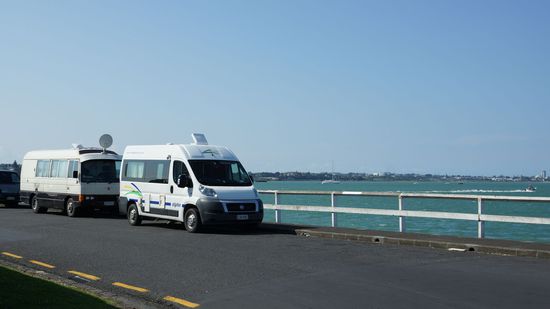 Übernachtung am Hafen