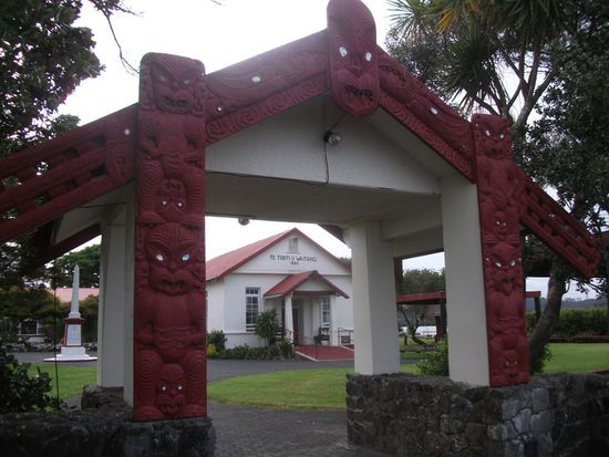 Maori - Waitangi, Gründungsort von Neuseeland