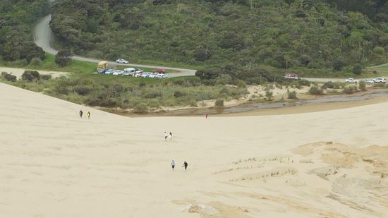 Riesendünen am Ninty Mile Beach