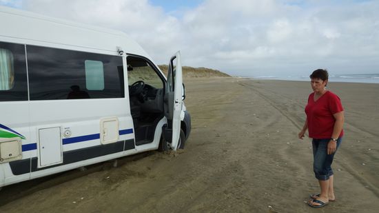 ...leider festgefahren 