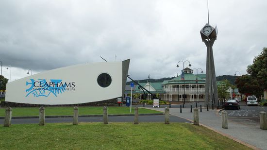 Whangarai: Uhrenmuseum am Hafen