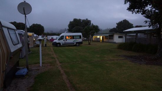 Übernachtungsplatz am Pakiri Beach