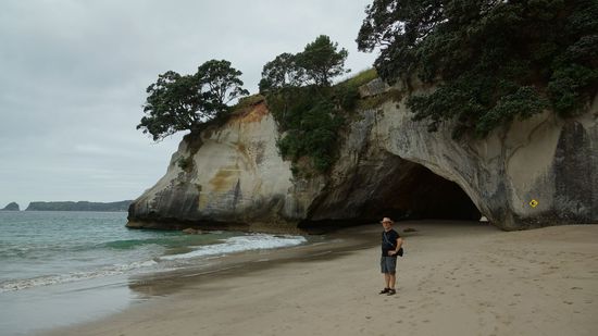 Auf der anderen Seite der Cathedral-Cove