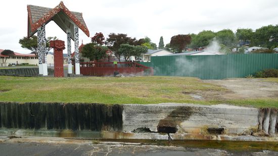 Rotorua: hier kocht die Erde.... stinkt aber nicht !