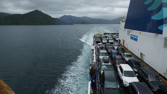 Überfahrt von Wellington nach Picton (3 Stunden)