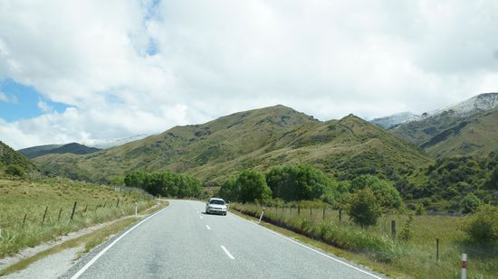 Weg nach Queenstown