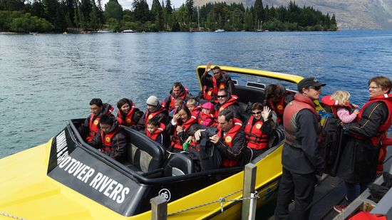 Queenstown: Jetbootfahrt  , superklasse !!!!!