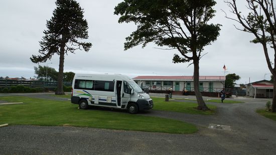 Invercargill: zentraler CP, direkt in der City, klein aber toll ausgestattet !