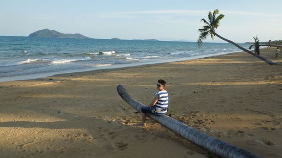 Strand von Mission Beach.