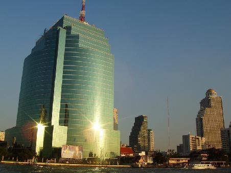 Skyline am Chiao-Praya River