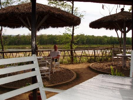 Relaxen in der Jungel Safari Lodge nach der Langen Fahrt