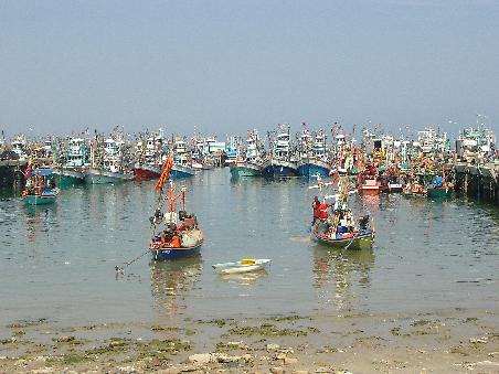 Fischerboote in Ao Noi