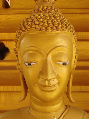 schielender Buddha