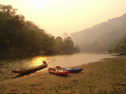 Sunrise am Nam Khan