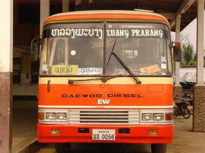 Bus nach Vang Vieng