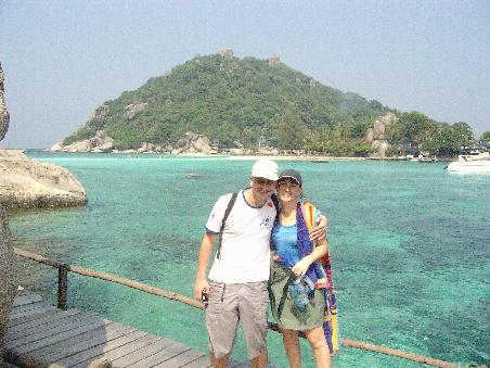 Paradies: Insel im Norden von Koh Tao