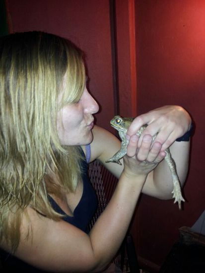 Gloria mit dem 'fast-Prinzen'