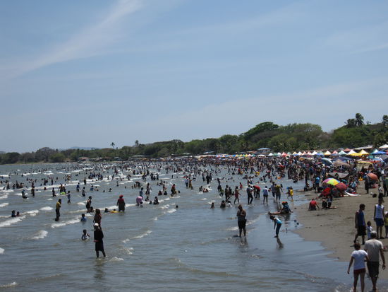 Strand in San Jorge zur Osterzeit...