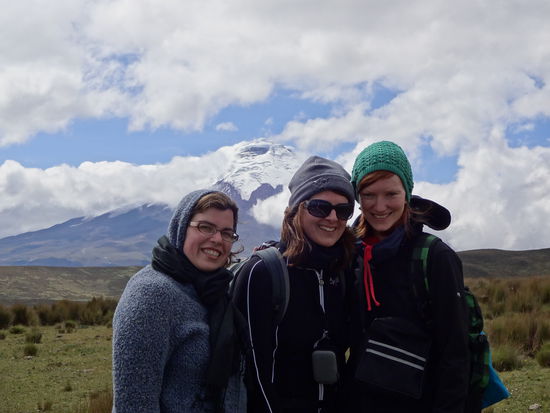 Kristin, Nadine, ich &amp; Cotopaxi