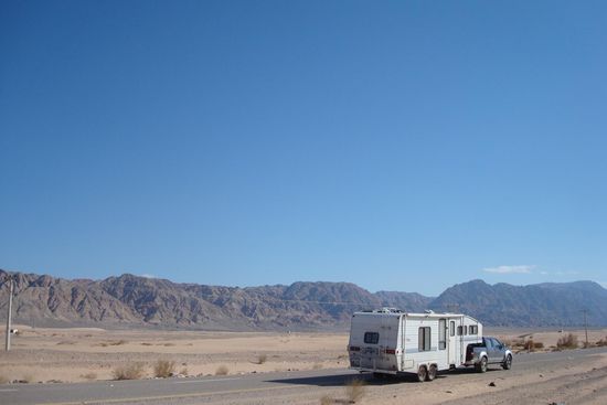 Sonne und Wärme erreicht - vor Aqaba