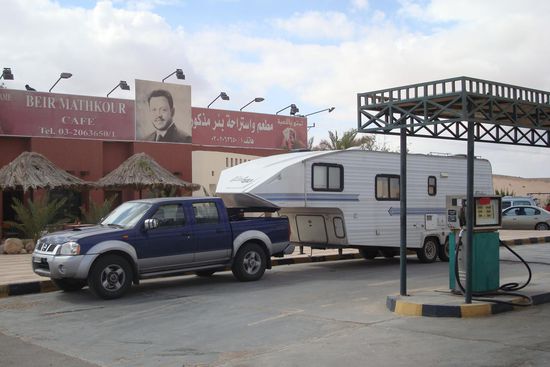 Auch König Abdullah lächelt freundlich