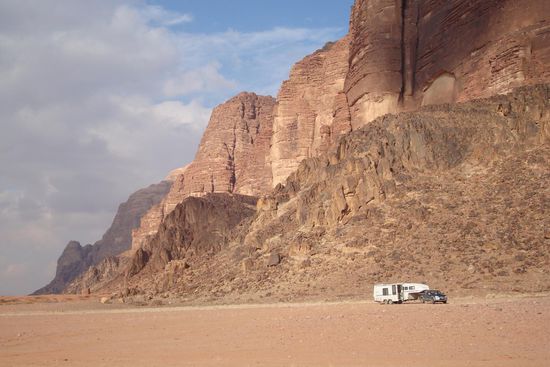 Wadi Rum, still und einsam