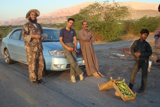 Modeschau mit Gemüse