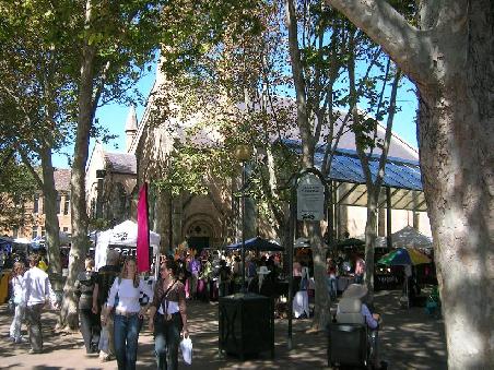 Paddington Market - geroestete Makadamia Nuesse koennen was
