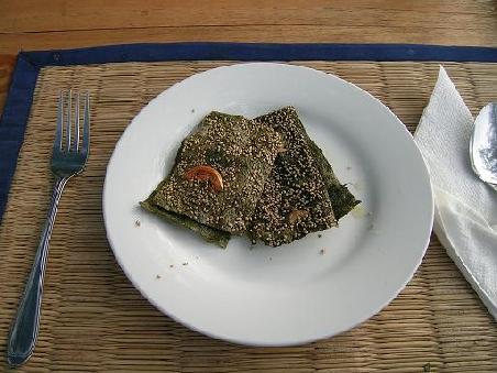 Sieht aus wie Dachpappe - schmeckt aber fantastisch
