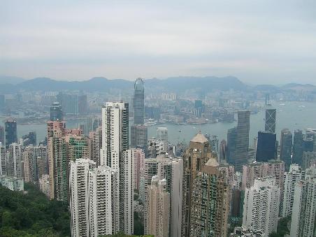 Hong Kong von oben