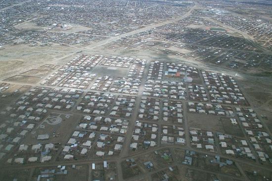 El Alto von oben ...